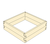 Build raised beds in endless shapes and sizes